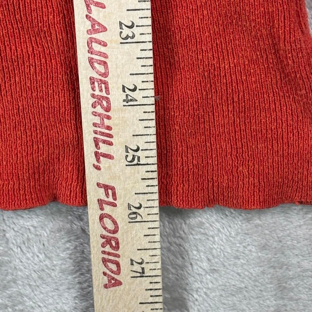 Gap orange and cream striped sweater size M - Picture 7 of 7